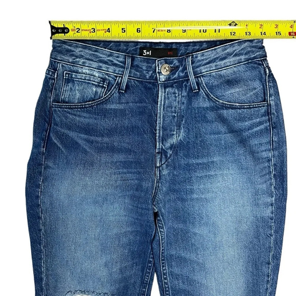 3X1 NYC NWOT Higher Ground Gusset Crop Jeans Size 26 - Picture 8 of 12